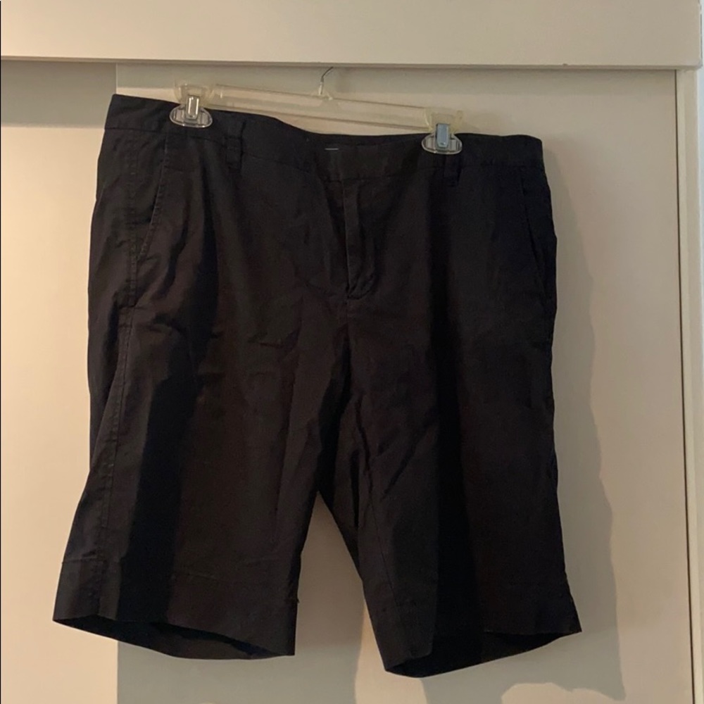GAP Knee Length Black Shorts
